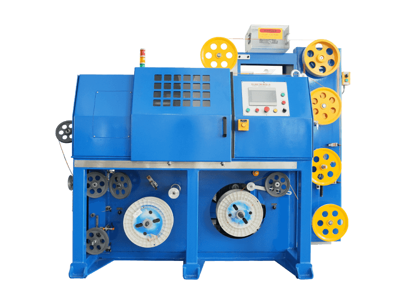 Bandwickelmaschine mit Hysteresespannung für Litzendraht
