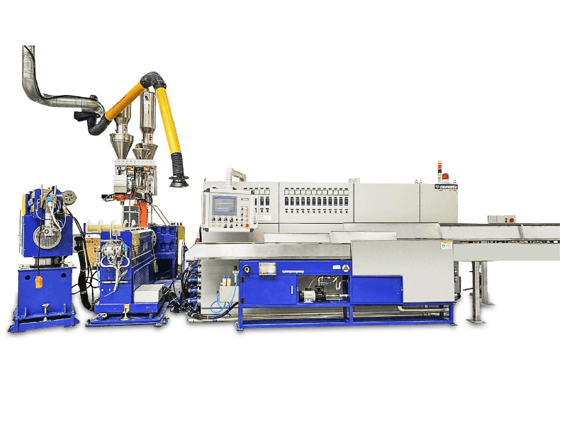 Extrusionslinie für PVC/PE/PP/PU-Kerndrahtisolierung