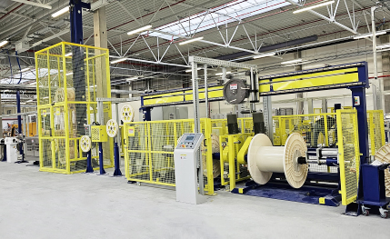 Draht- und Kabelmantel-Extrusionsmaschine